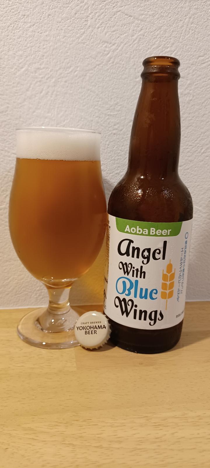 Angel with Blue Wings