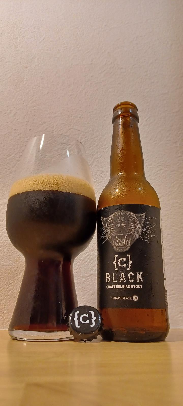 {C} Black