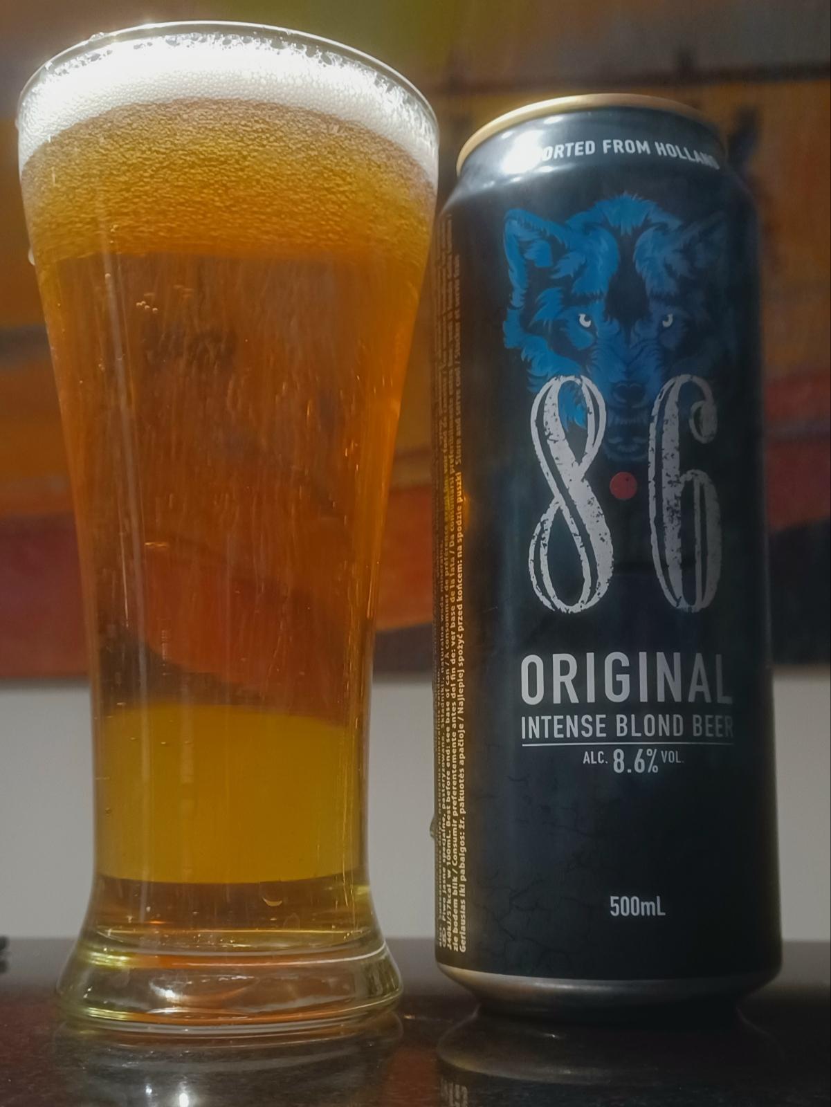 8.6 Original Intense Blonde Beer