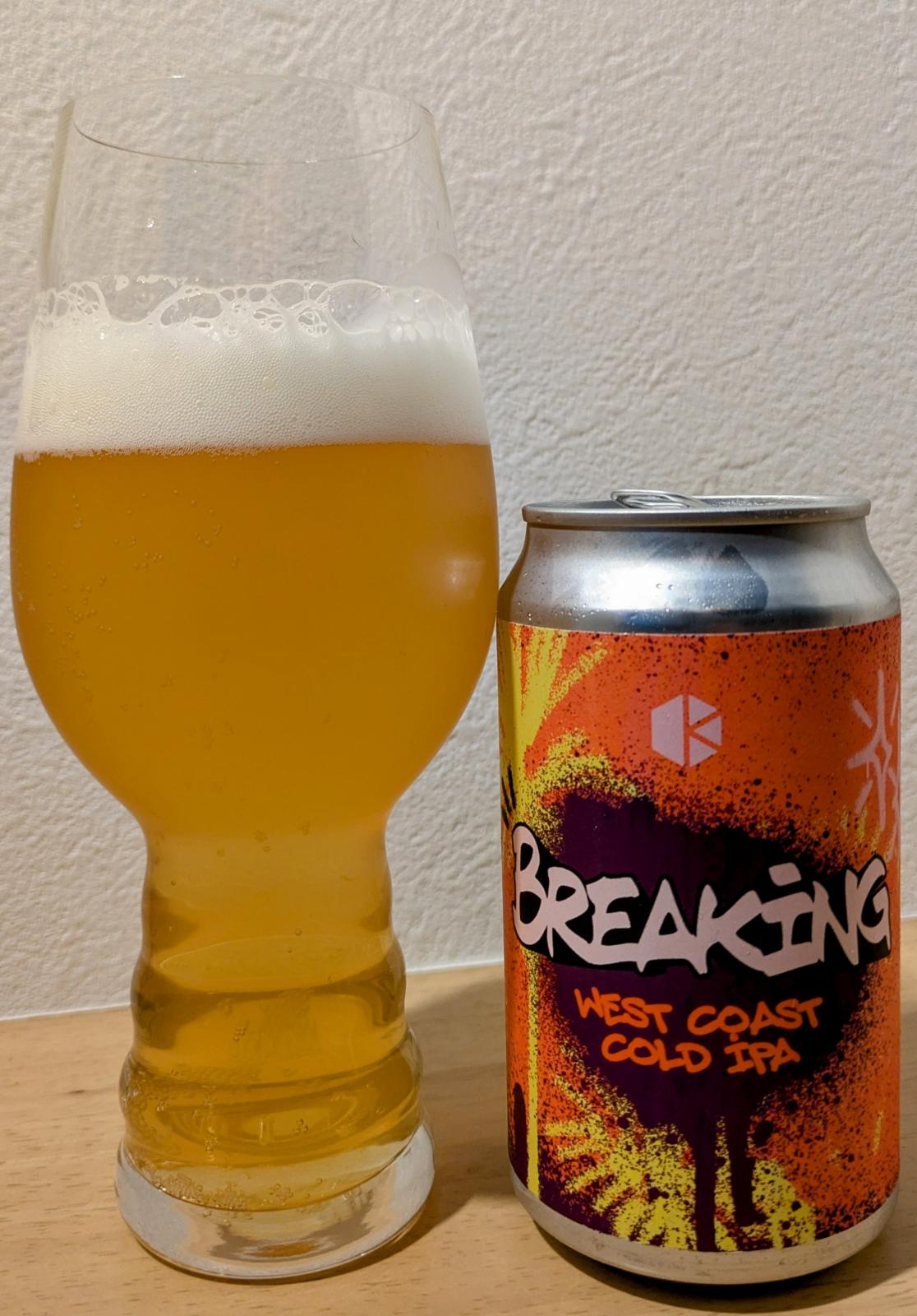 Breaking - West Coast Cold IPA
