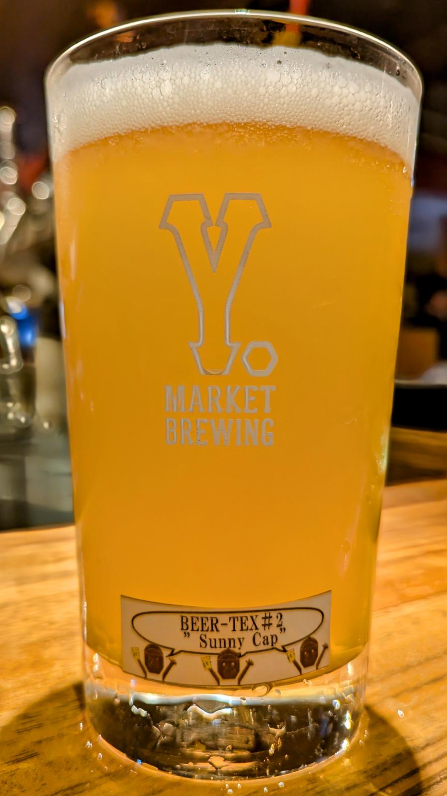 Beer Tex #2: Sunny Cap (Collaboration with RePuBrew)