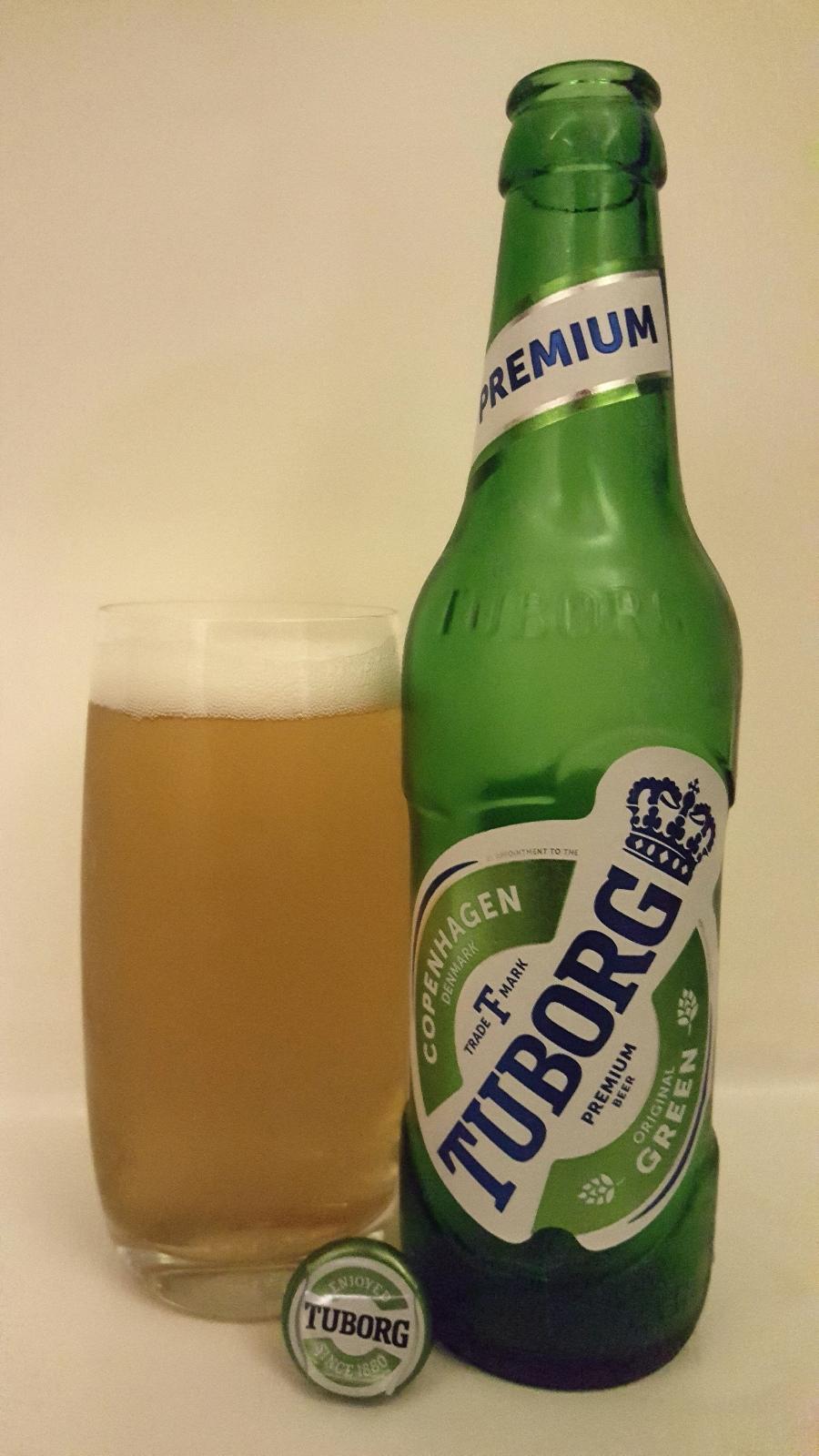Tuborg Pilsner Beer (Green / Grøn)