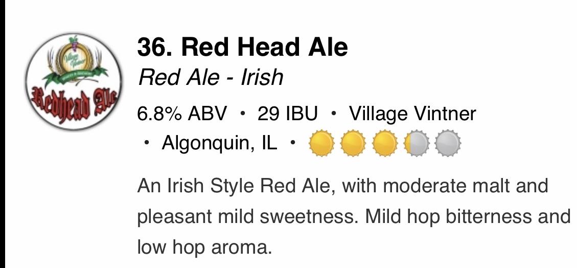 Red Head Ale