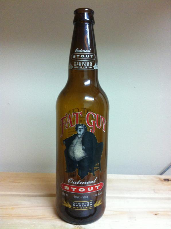 Fat Guy Oatmeal Stout