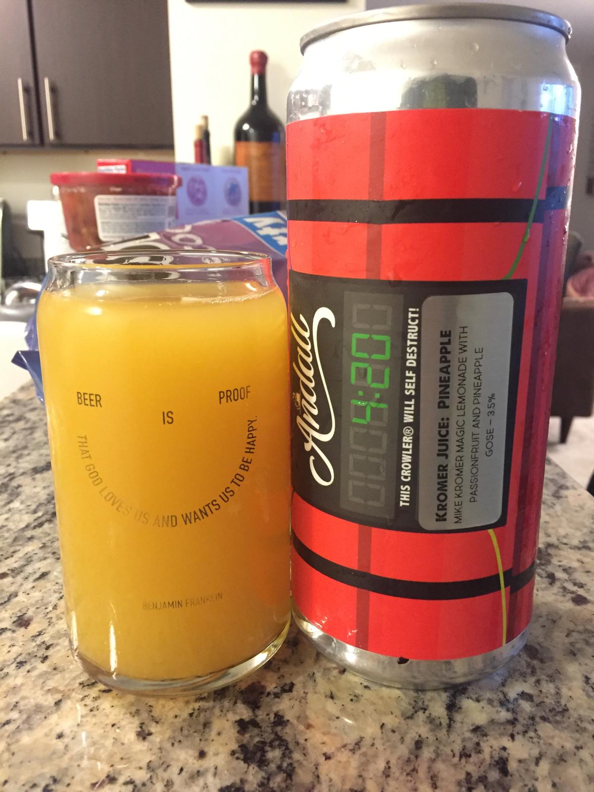 Kromer Juice: Pineapple