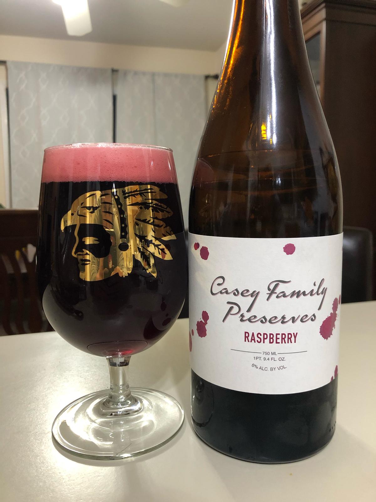 Casey Family Preserves - Raspberry - Heritage (8/27/19)
