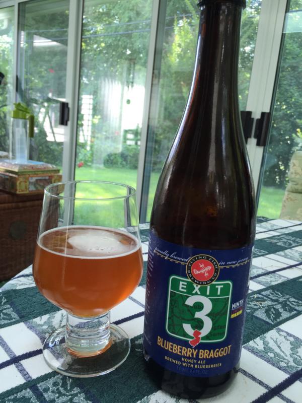 Exit Three Blueberry Braggot Honey Ale