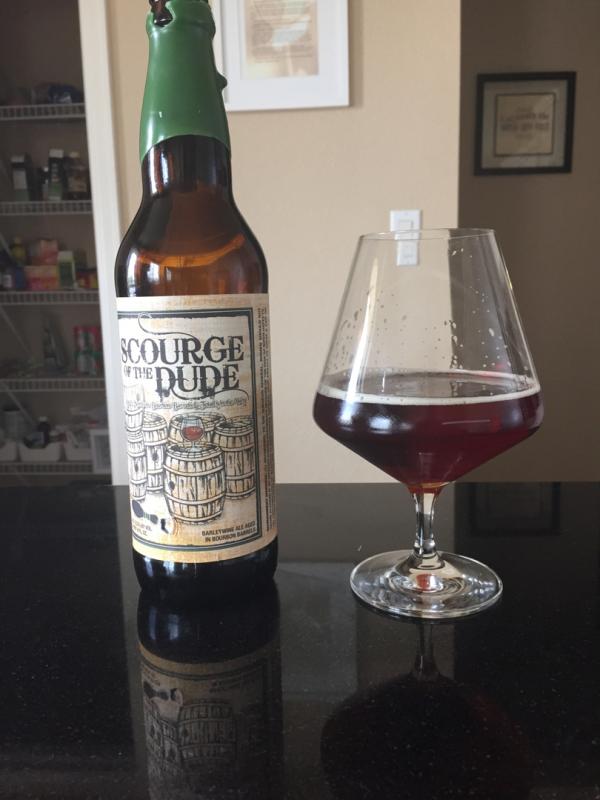 Scourge Of The Dude Barrel Aged Barleywine