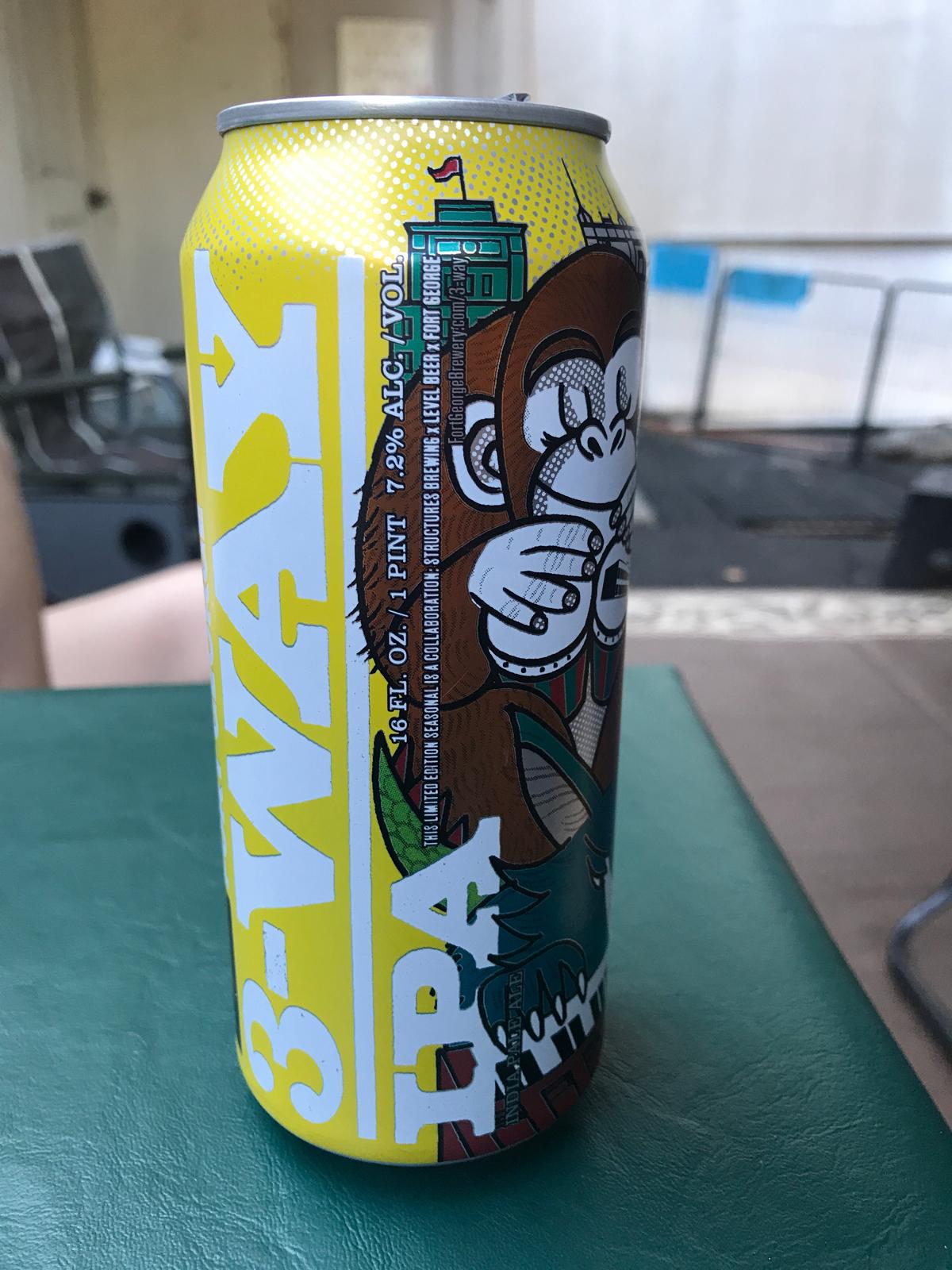 3-Way IPA (2020 Collaboration with Structures Brewing & Level Beer)