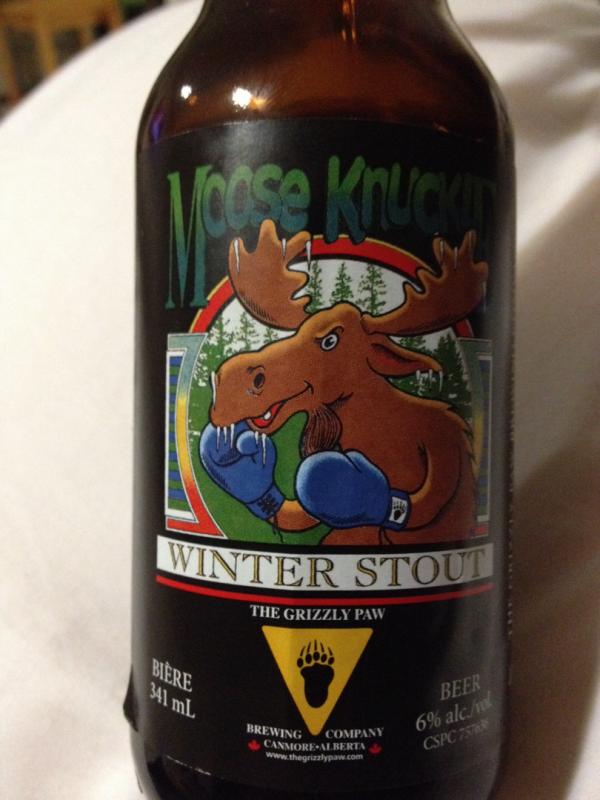 Moose Knuckle Winter Oatmeal Stout