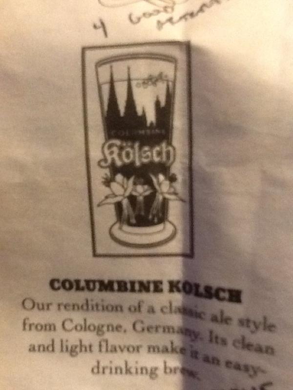 Columbine Kolsch