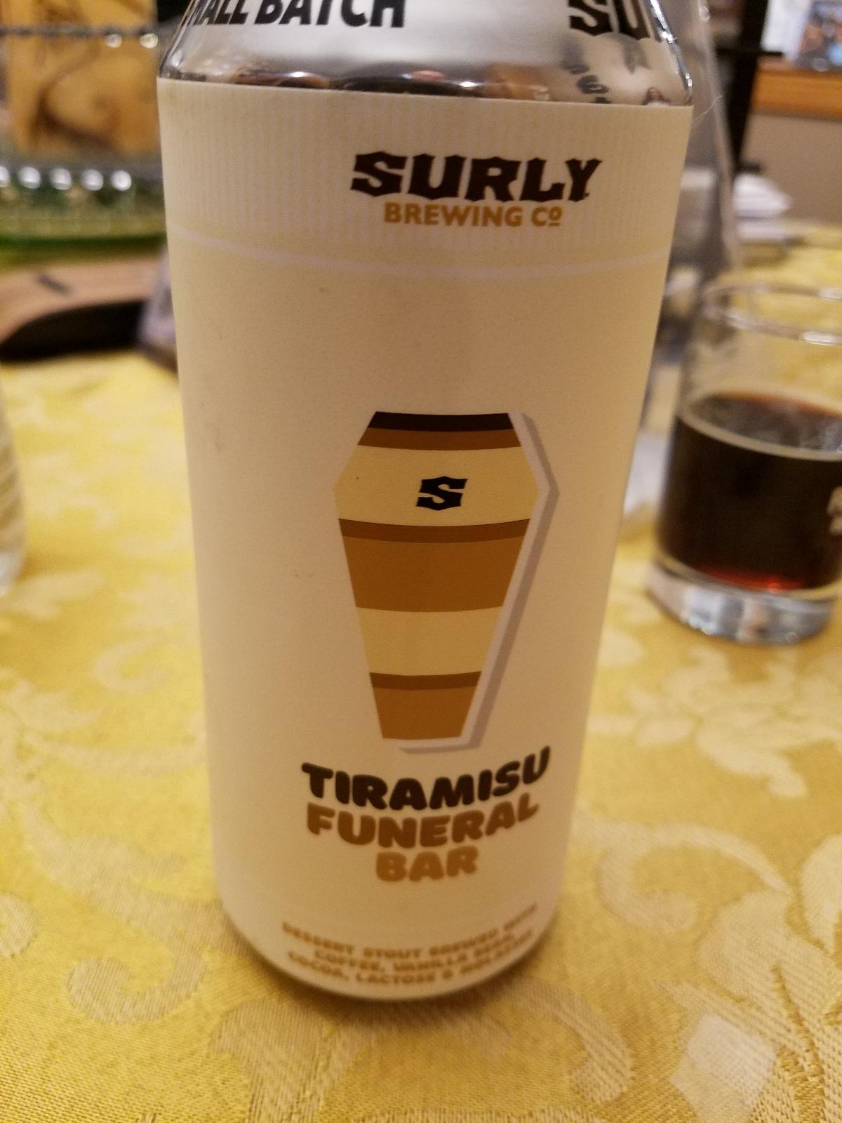 Tiramisu Funeral Bar