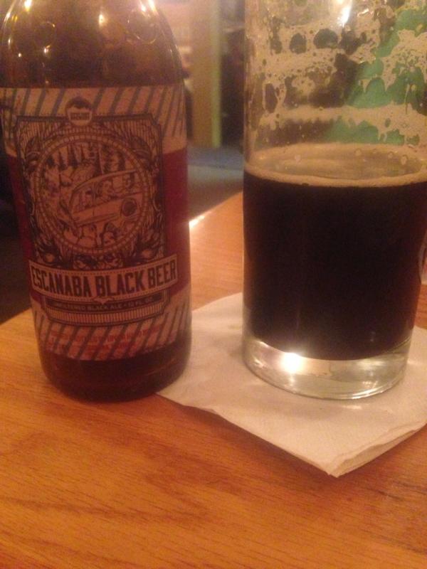 Escanaba Black Beer