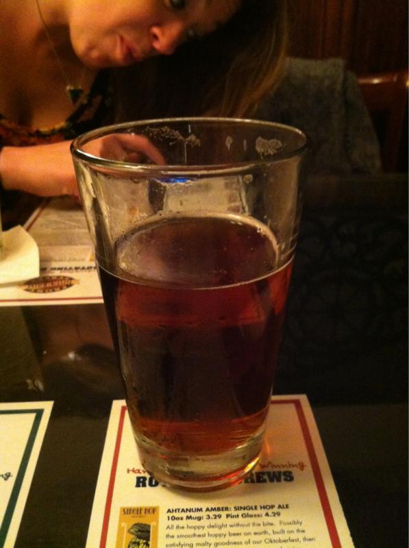 Ahtanum Amber: Single Hop Project Ale