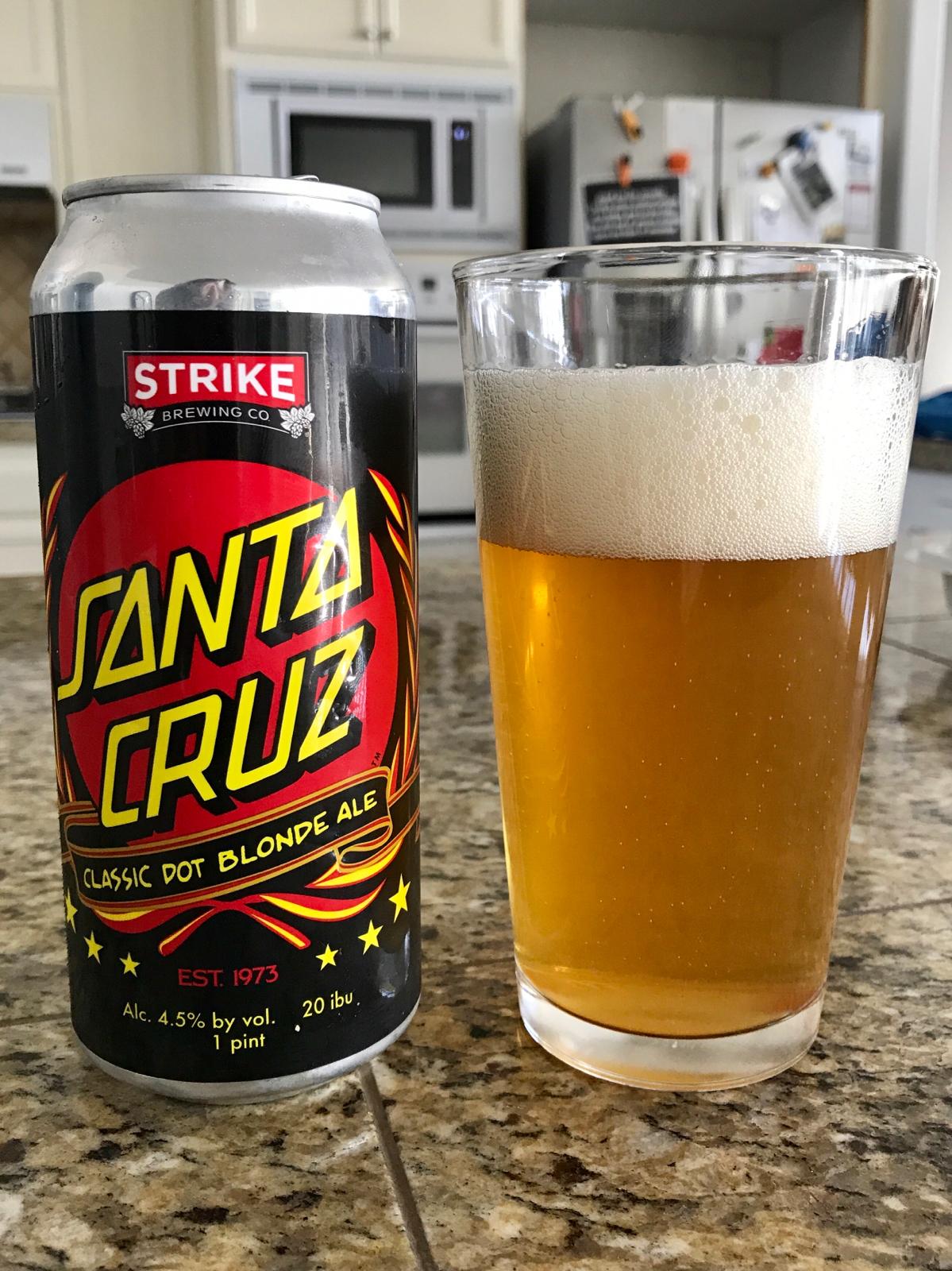 Santa Cruz Classic Dot Blonde Ale