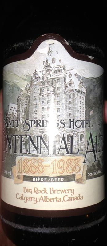 Banff Springs Hotel Centennial Ale