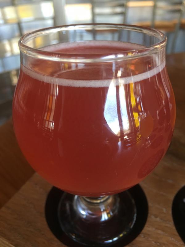 Blood Orange And Cranberry Berliner Weisse