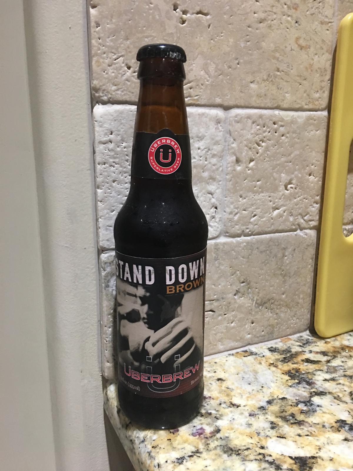 Stand Down Brown