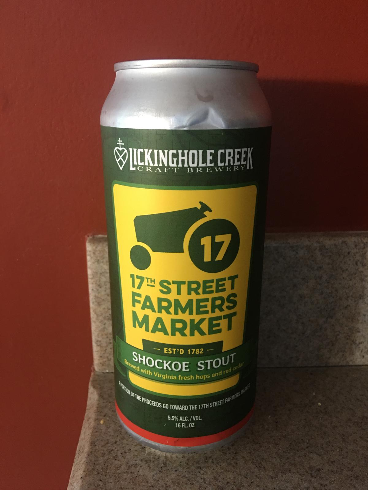 17th Street Farmers Market Shockoe Stout