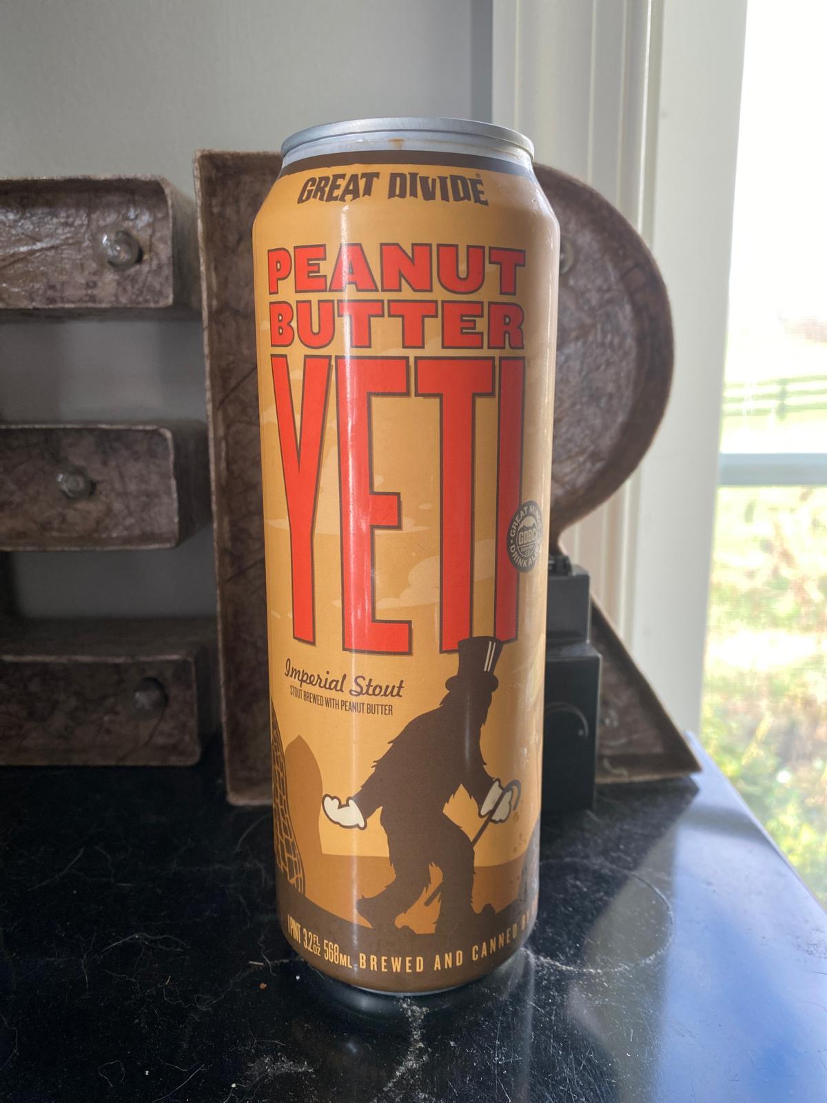 Yeti with Peanut Butter