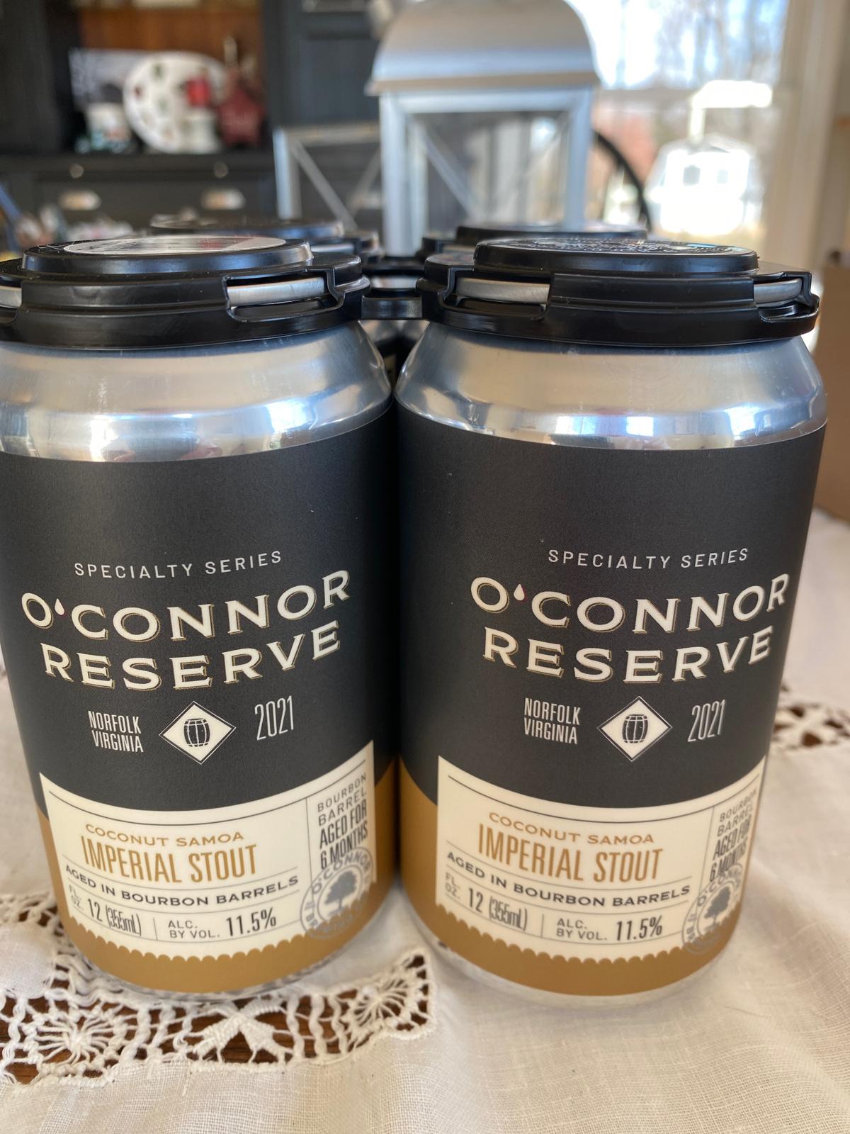 Coconut Samoa Imperial Stout: Oconnor Reserve (2021)
