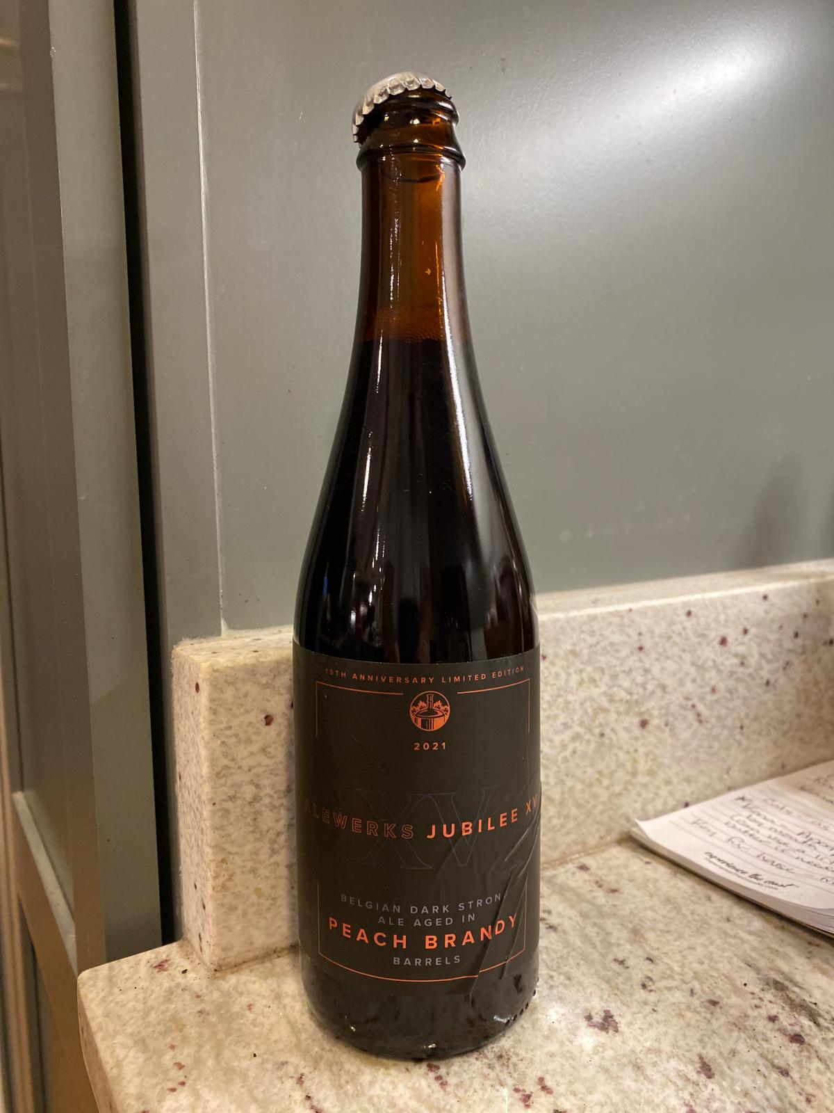 Jubilee XV 15th Anniversary (Peach Brandy Barrel Aged)