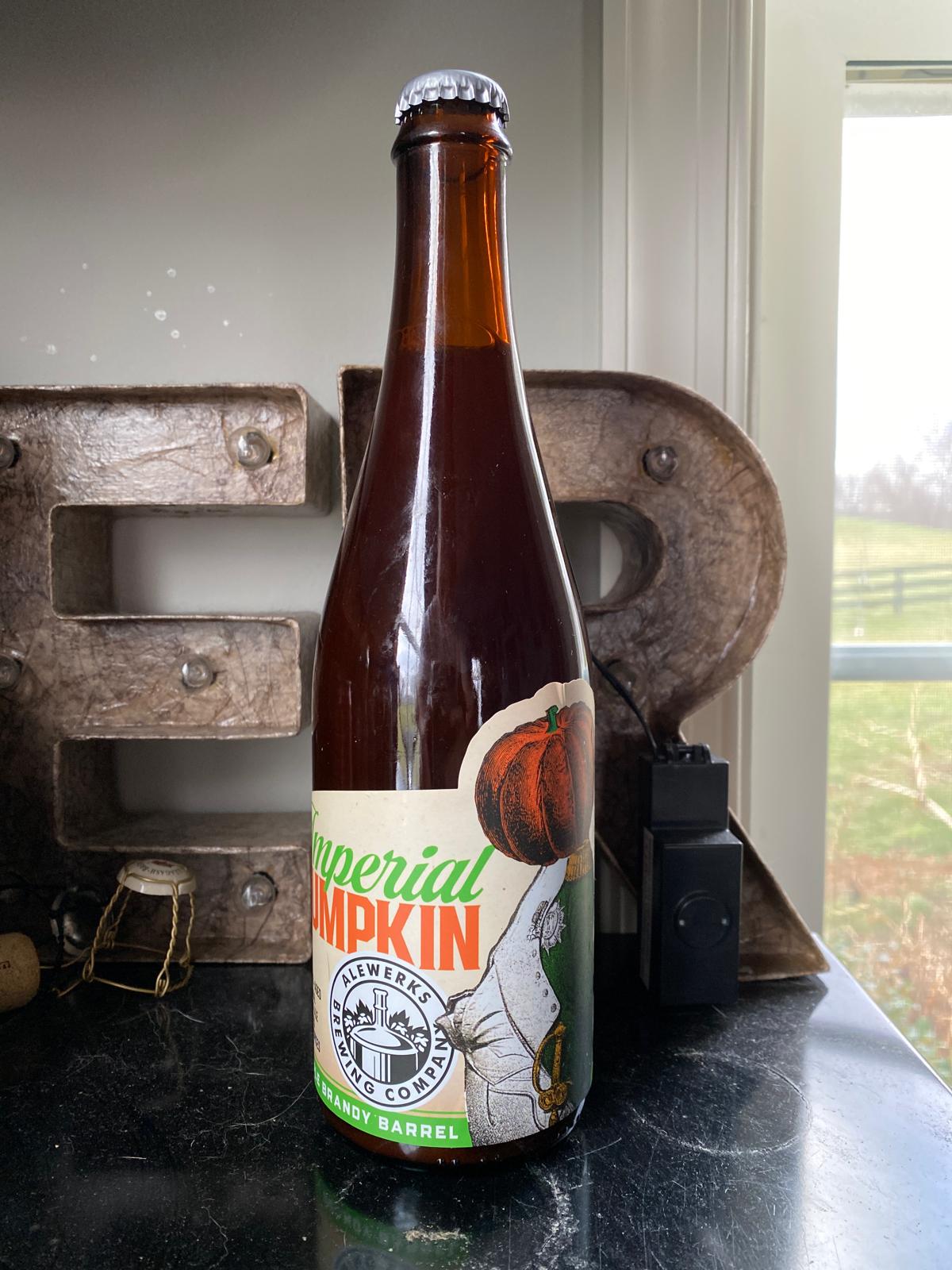 Imperial Pumpkin Ale (2021 Apple Brandy Bourbon Barrel Aged)