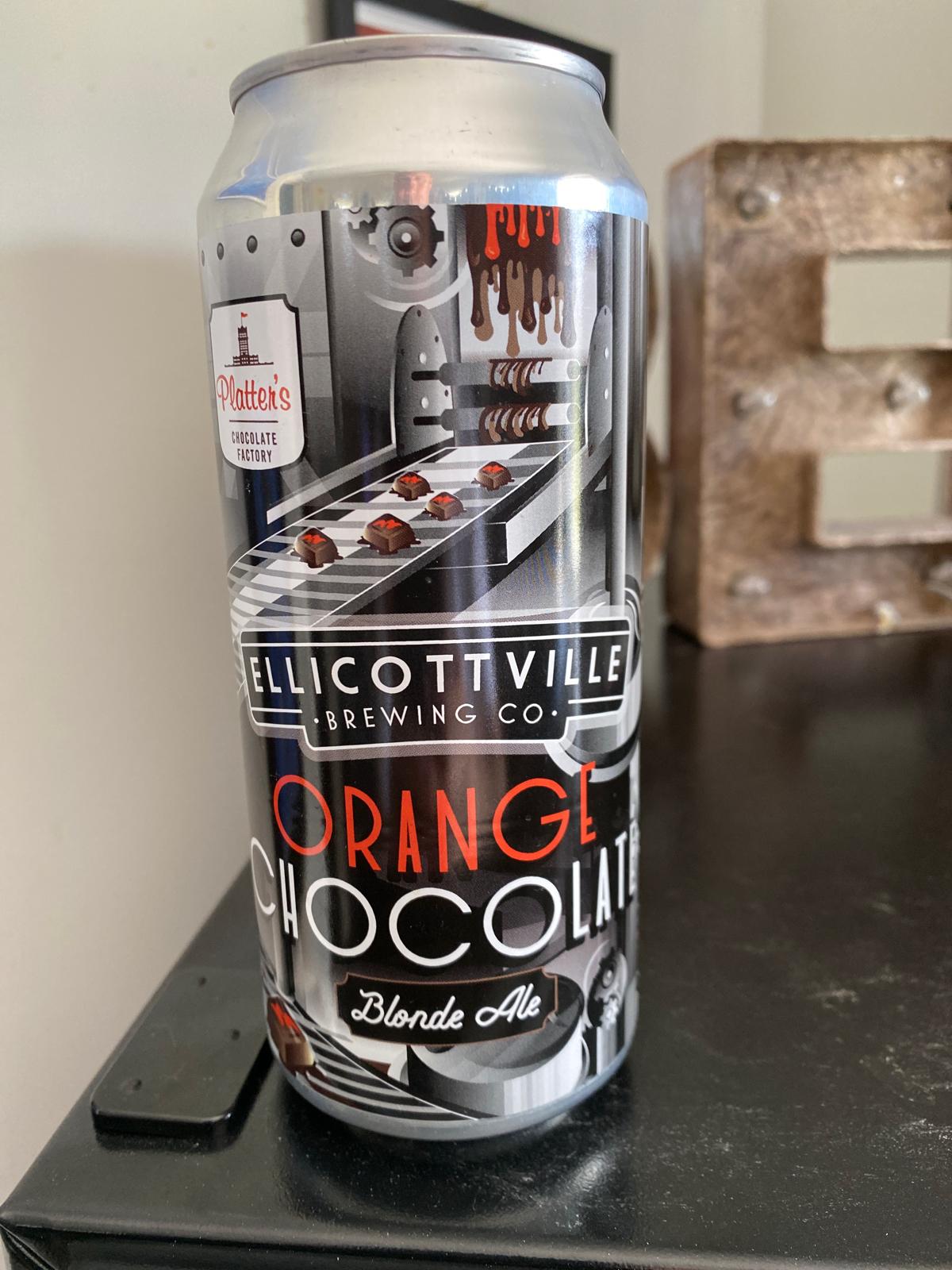 Orange Chocolate Blonde Ale