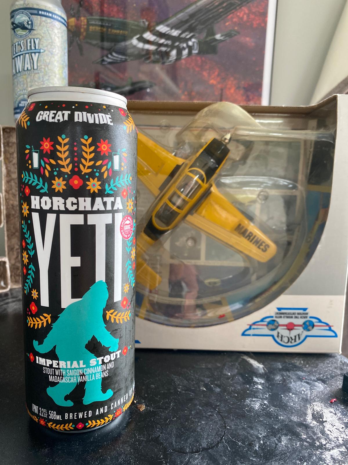 Yeti with Horchata