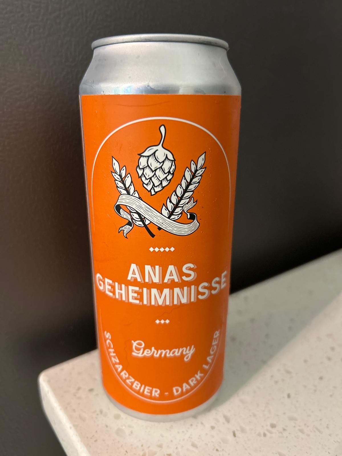 Anas Geheimnisse: Schwarzbier