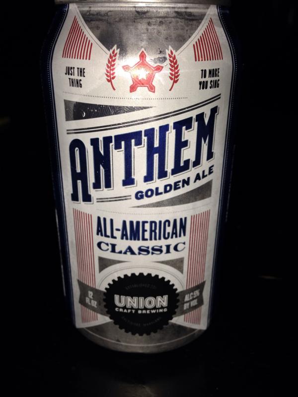 Anthem Golden Ale