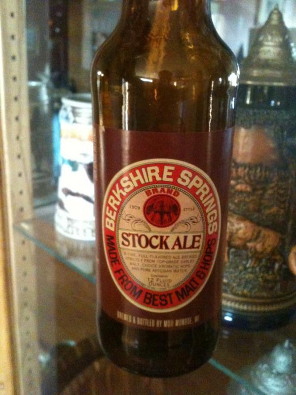 Berkshire Springs Stock Ale