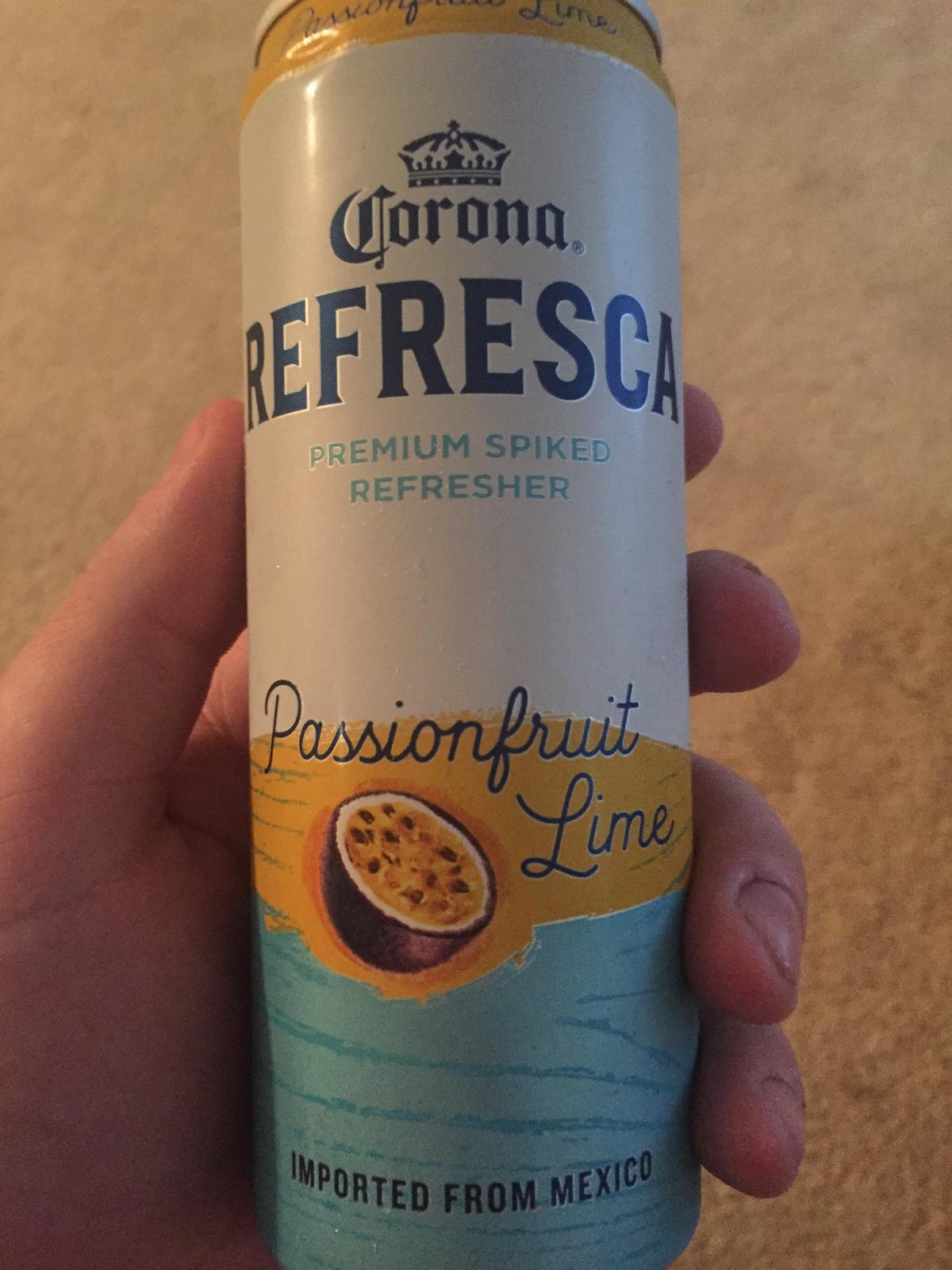 Corona Refresca Passion Fruit Lime