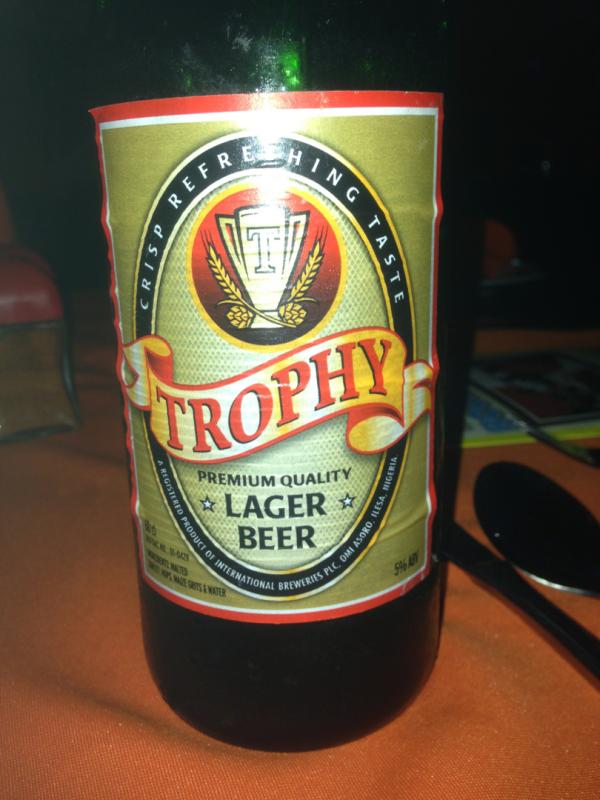 Trophy Lager Beer