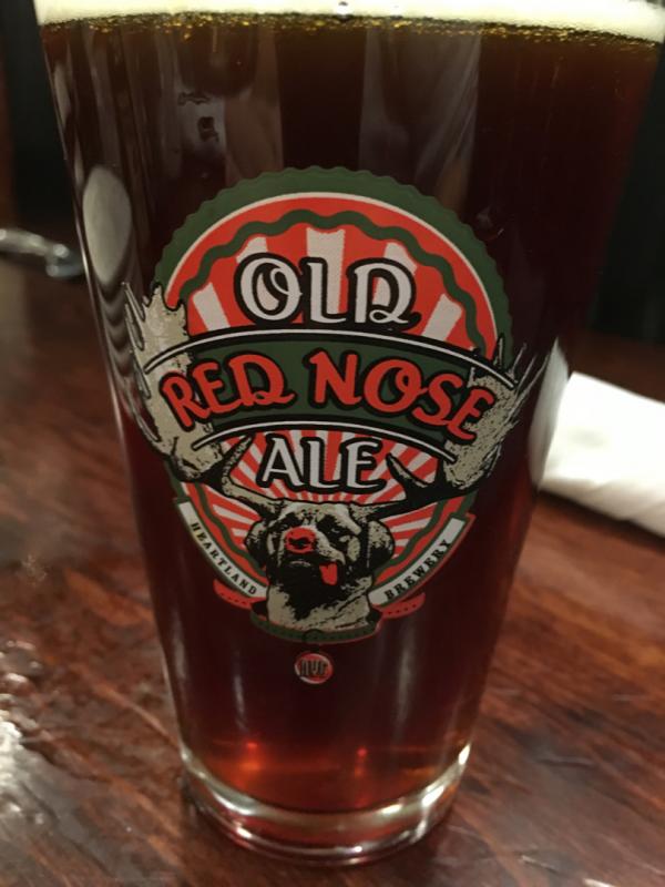 Heartland Brewery Old Red Nose Ale