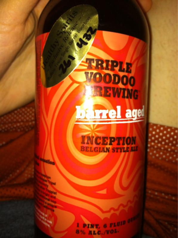 Inception - Bourbon Barrel Aged