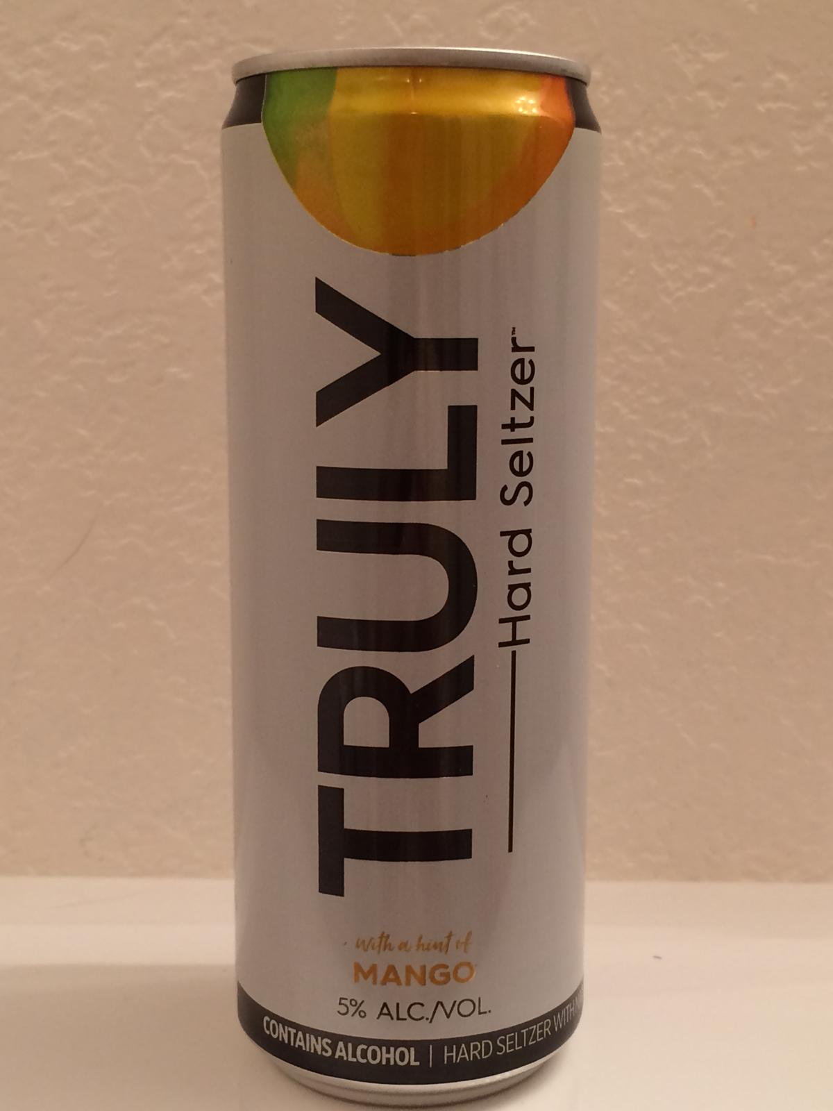 Truly Hard Seltzer Mango