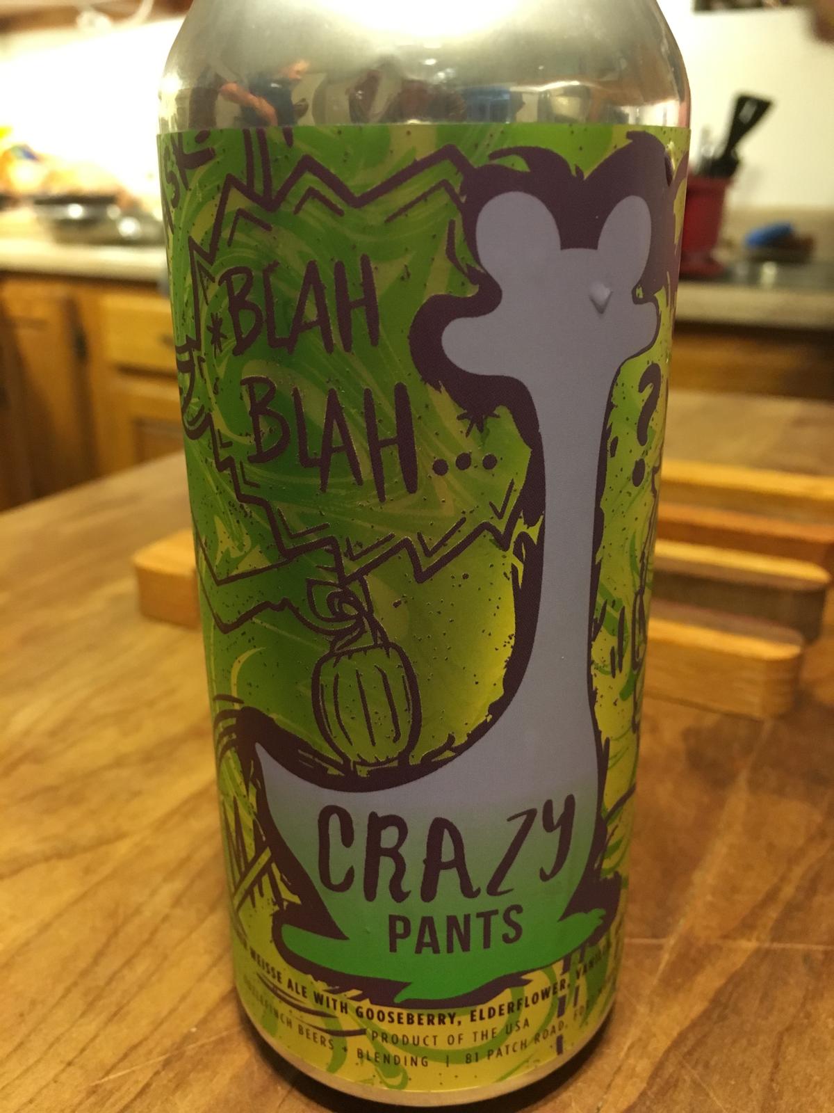 Crazy Pants: Blah Blah