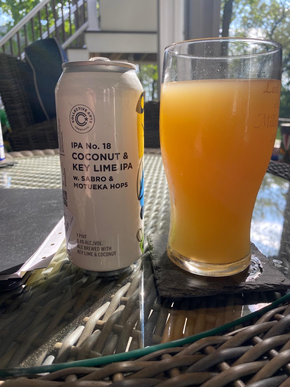 Collective Project: IPA No. 18 - Coconut And Key Lime IPA