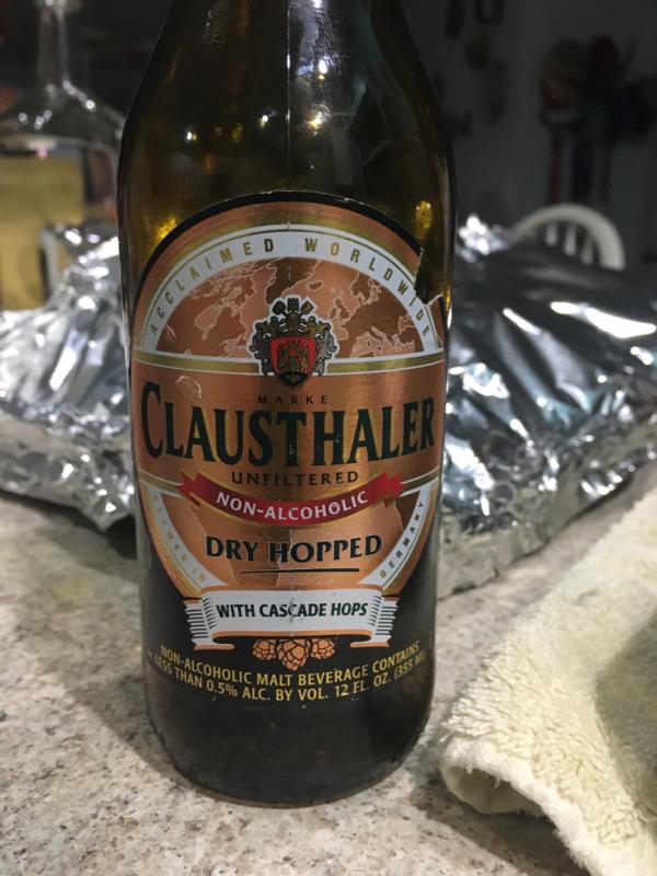 Clausthaler DH with Cascade Hops