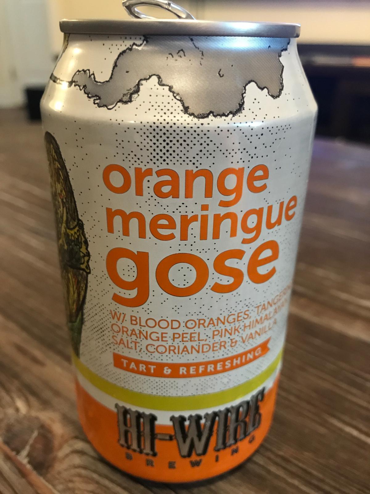Orange Meringue Gose