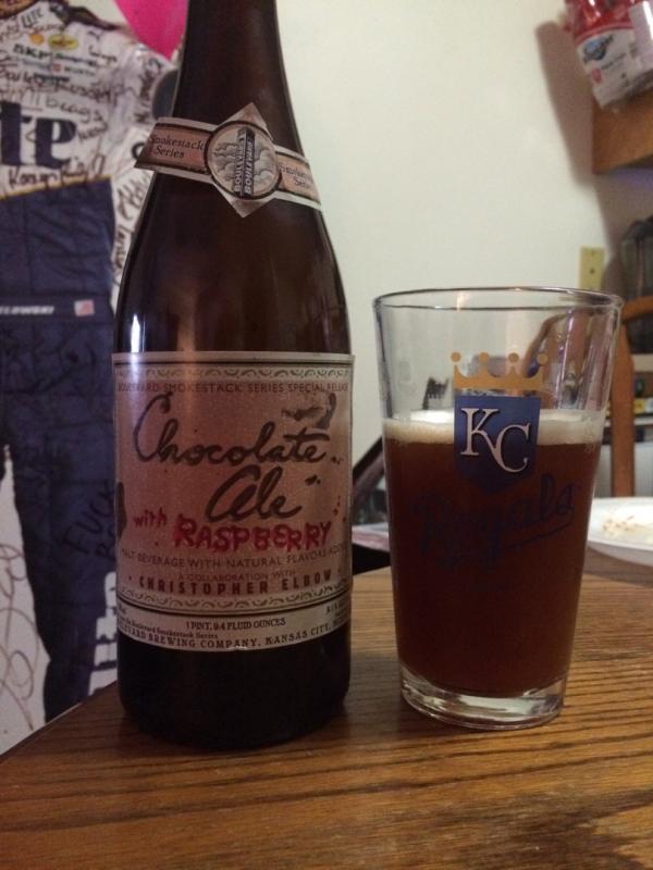 Chocolate Ale with Raspberry 