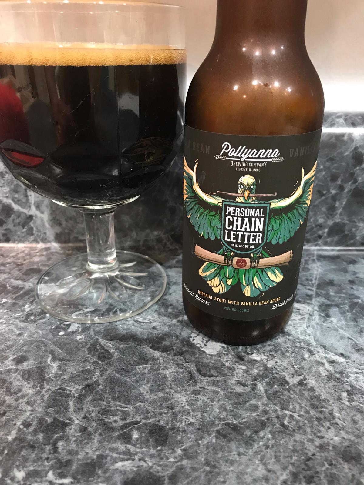 Personal Chain Letter With Vanilla Beans