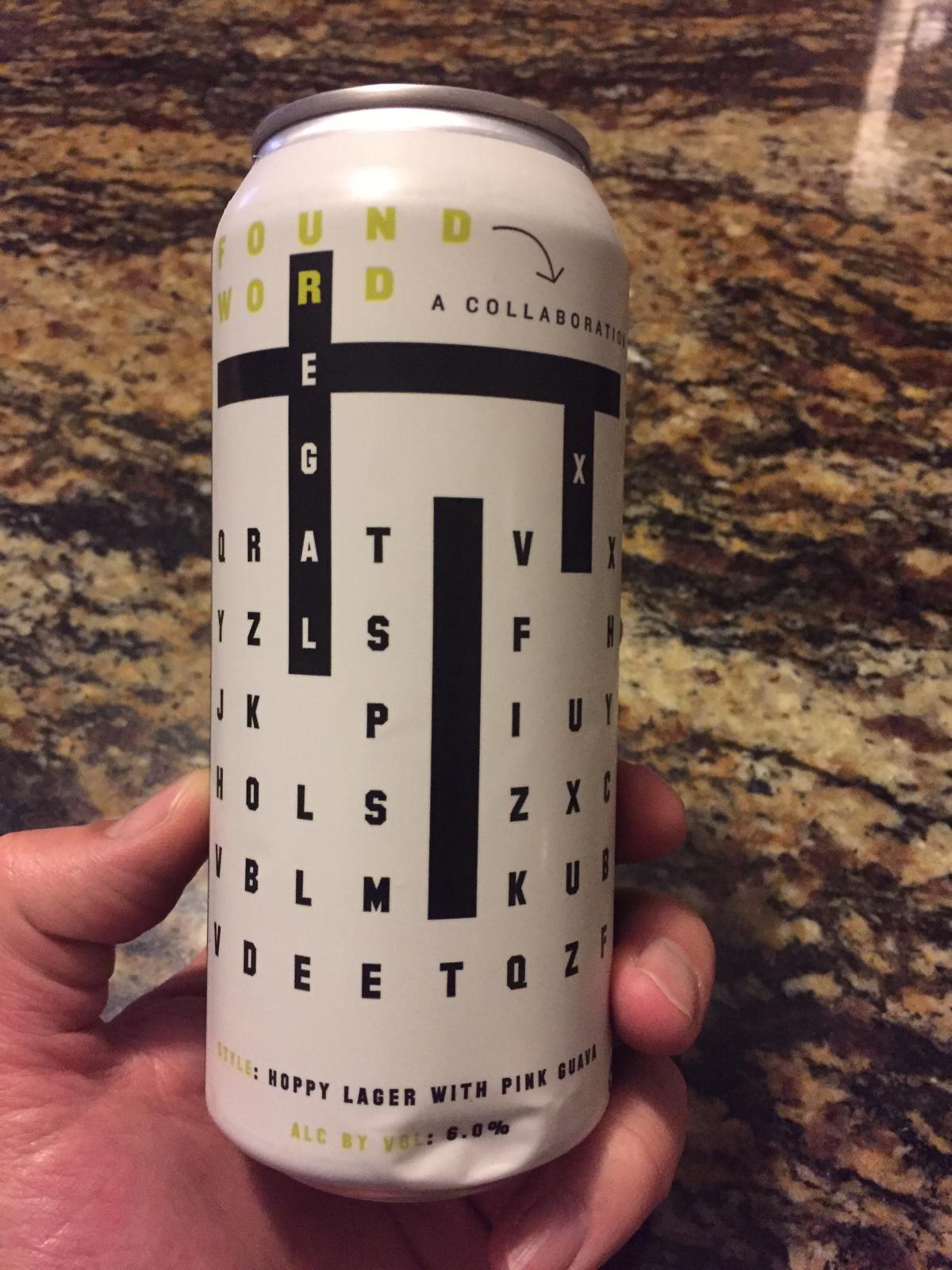 Found Word (Collaboration With Stillwater Artisanal)