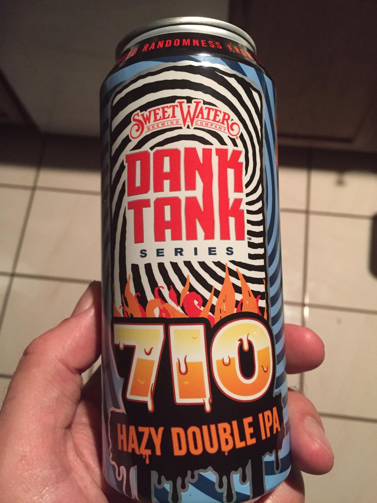 Dank Tank: 710 Hazy Double IPA