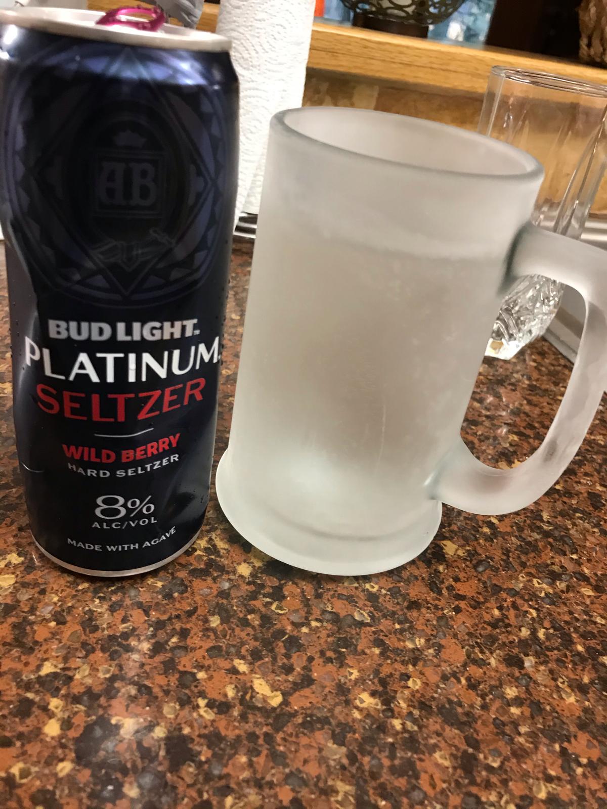 Bud Light Platinum Seltzer Wild Berry