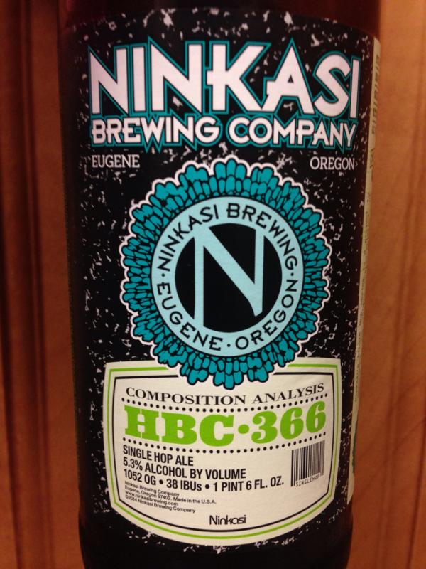 HBC 366 Single Hop Ale