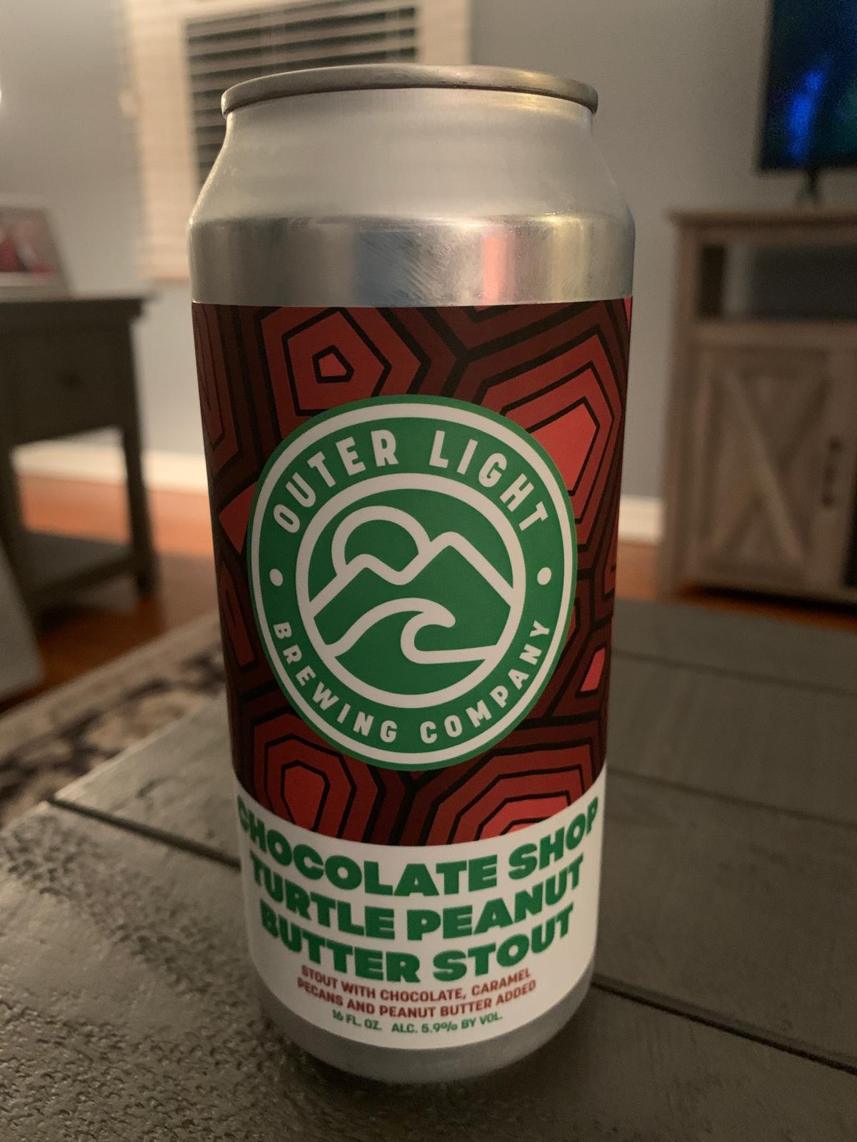 Chocolate Shop Turtle Peanut Butter Stout