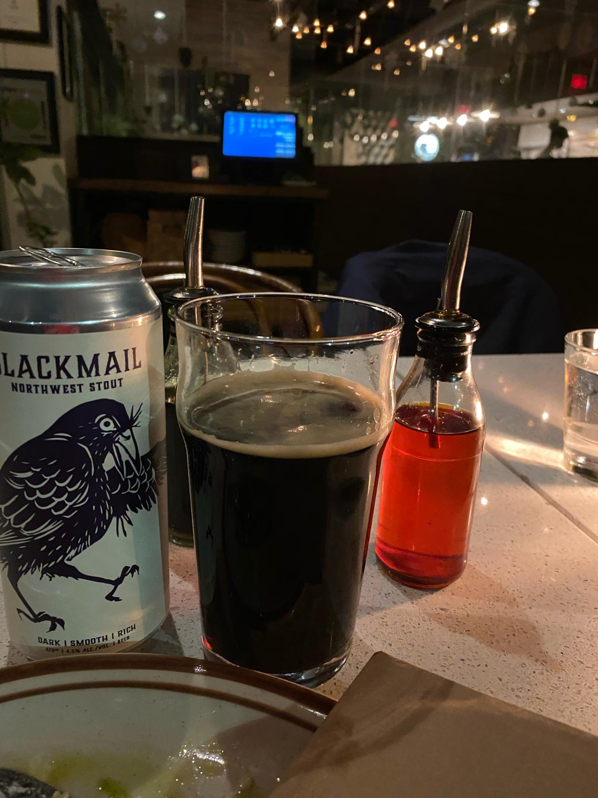Blackmail Northwest Stout