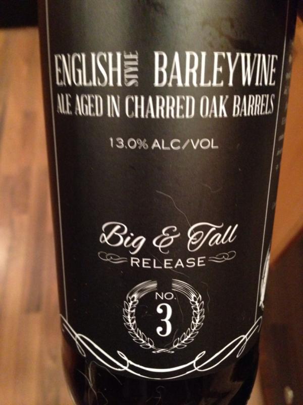 Big and Tall #3 - Barleywine 